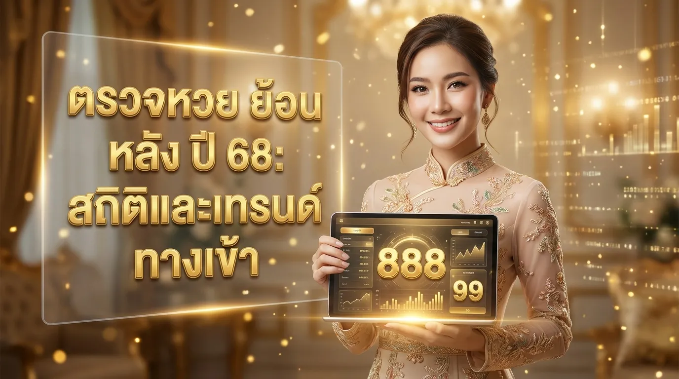 ภาพประกอบหัวข้อ การวิเคราะห์แนวโน้มการออกหวยในปี 2568