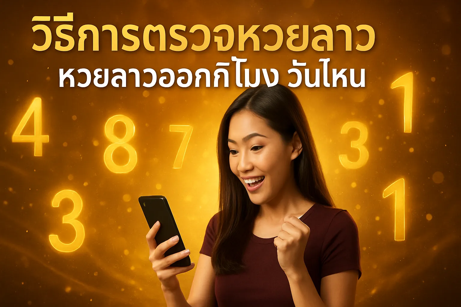 ภาพประกอบหัวข้อ วิธีการตรวจหวยลาว
