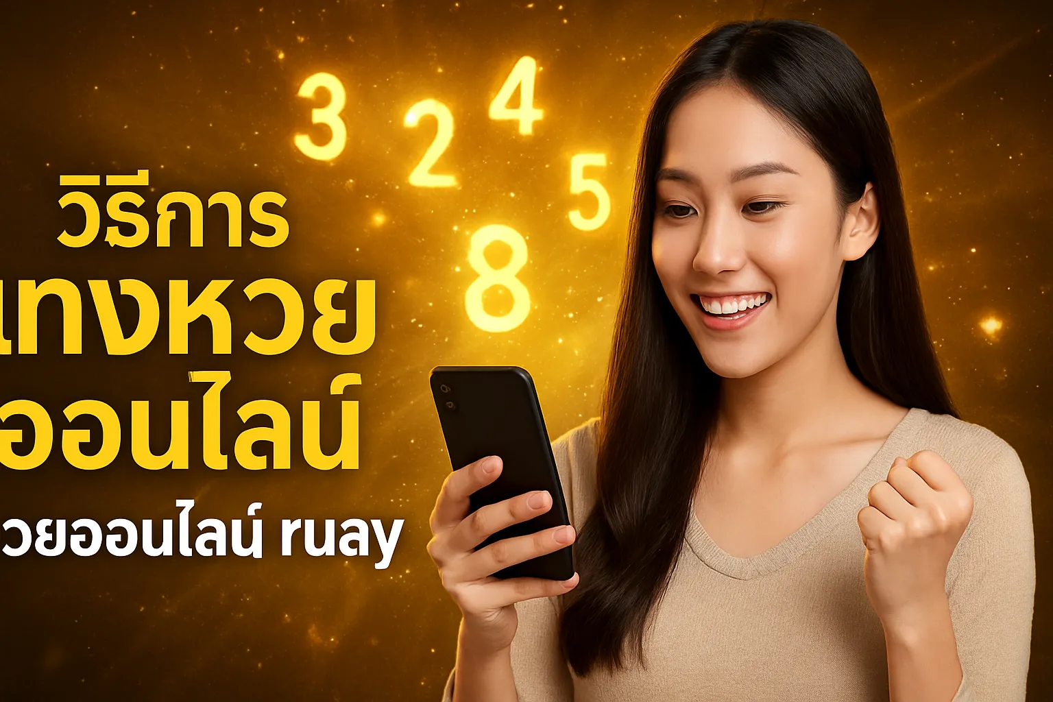 ภาพประกอบหัวข้อ วิธีการแทงหวยออนไลน์