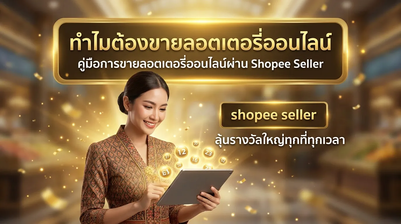 ภาพประกอบหัวข้อ ทำไมต้องเลือกขายหวยออนไลน์