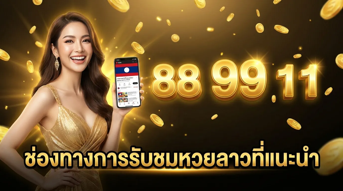 ภาพประกอบหัวข้อ ช่องทางการรับชมหวยลาวที่แนะนำ