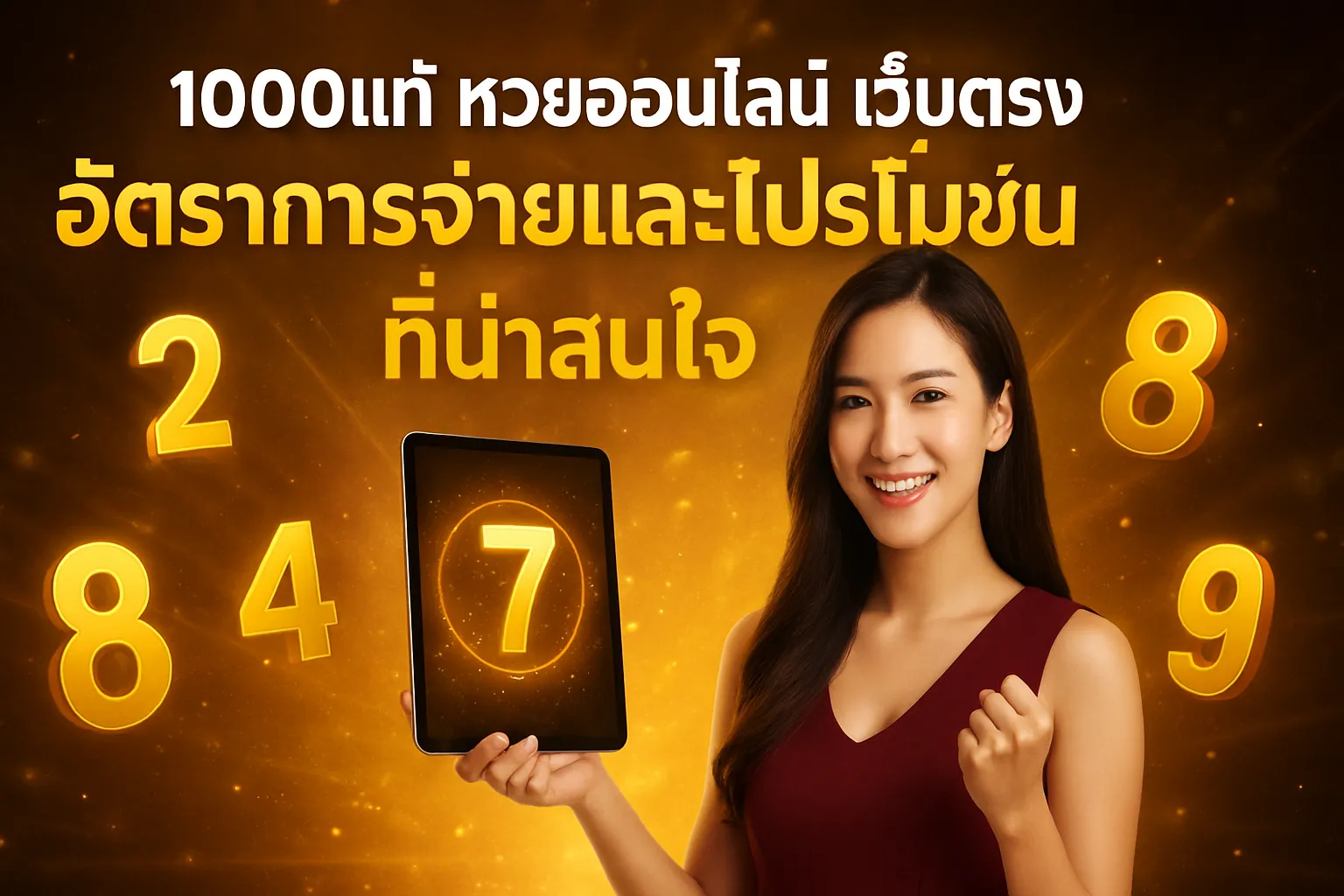 ภาพประกอบหัวข้อ อัตราการจ่ายและโปรโมชั่นที่น่าสนใจ