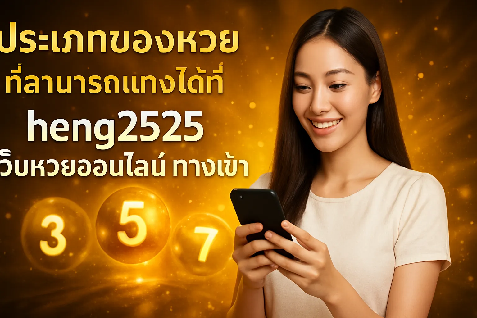 ภาพประกอบหัวข้อ ประเภทของหวยที่สามารถแทงได้ที่ heng2525