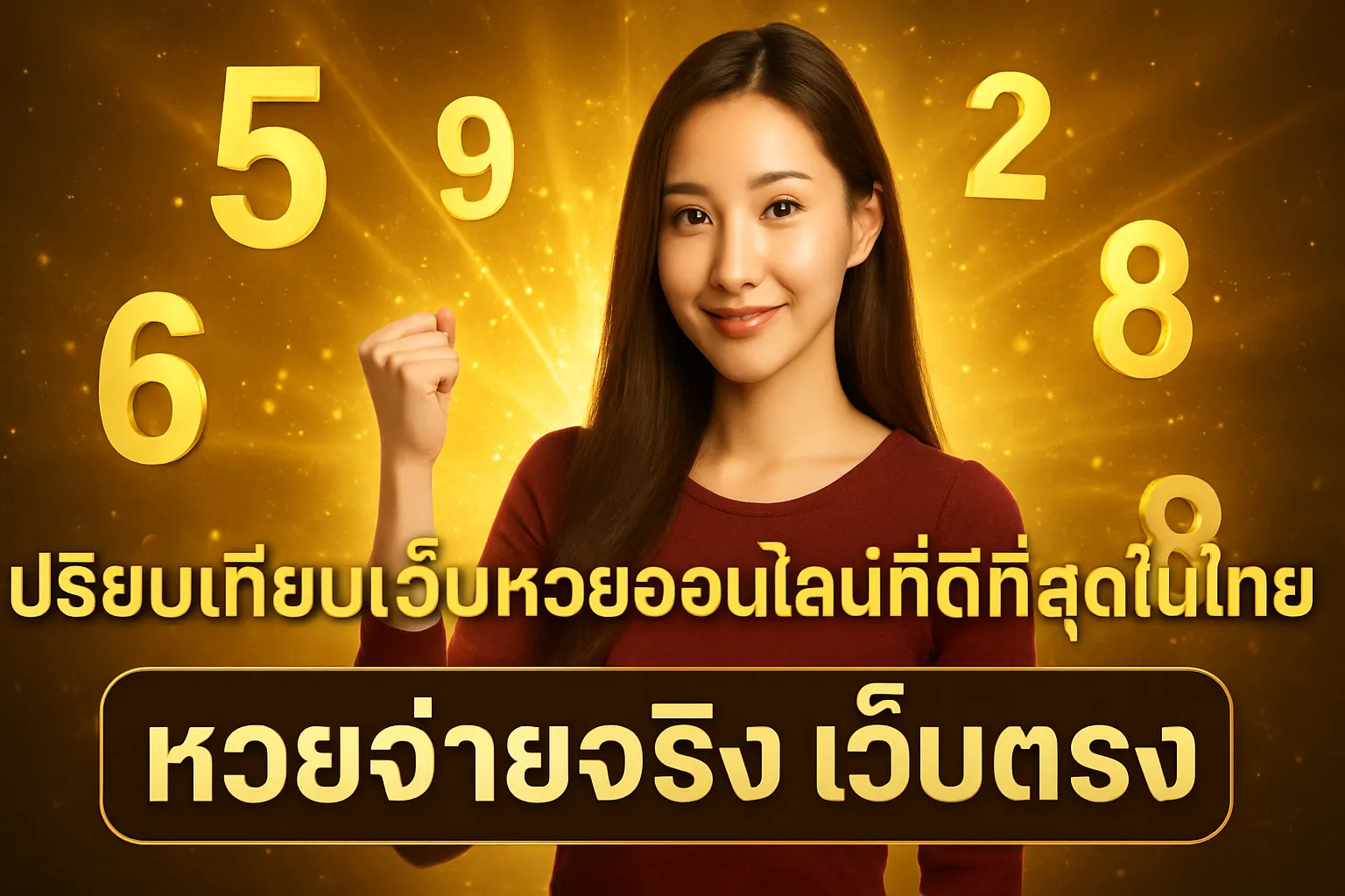 ภาพประกอบหัวข้อ เปรียบเทียบเว็บหวยออนไลน์ที่ดีที่สุดในไทย