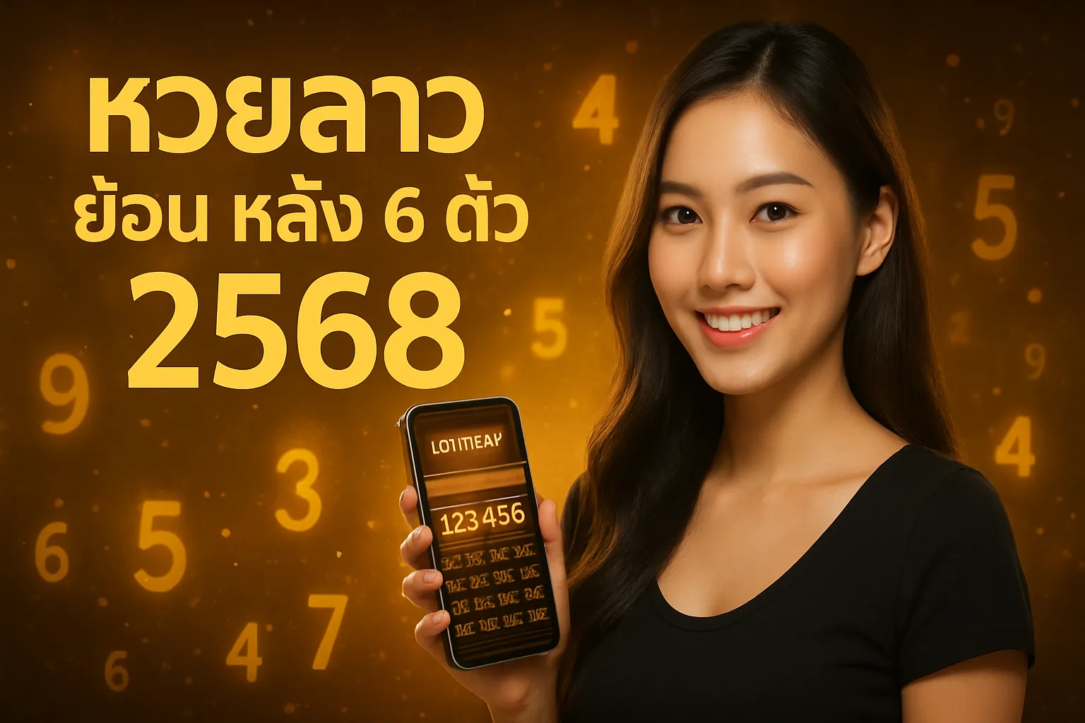 ภาพประกอบหัวข้อ สถิติหวยลาวย้อนหลัง 6 ตัว ปี 2568