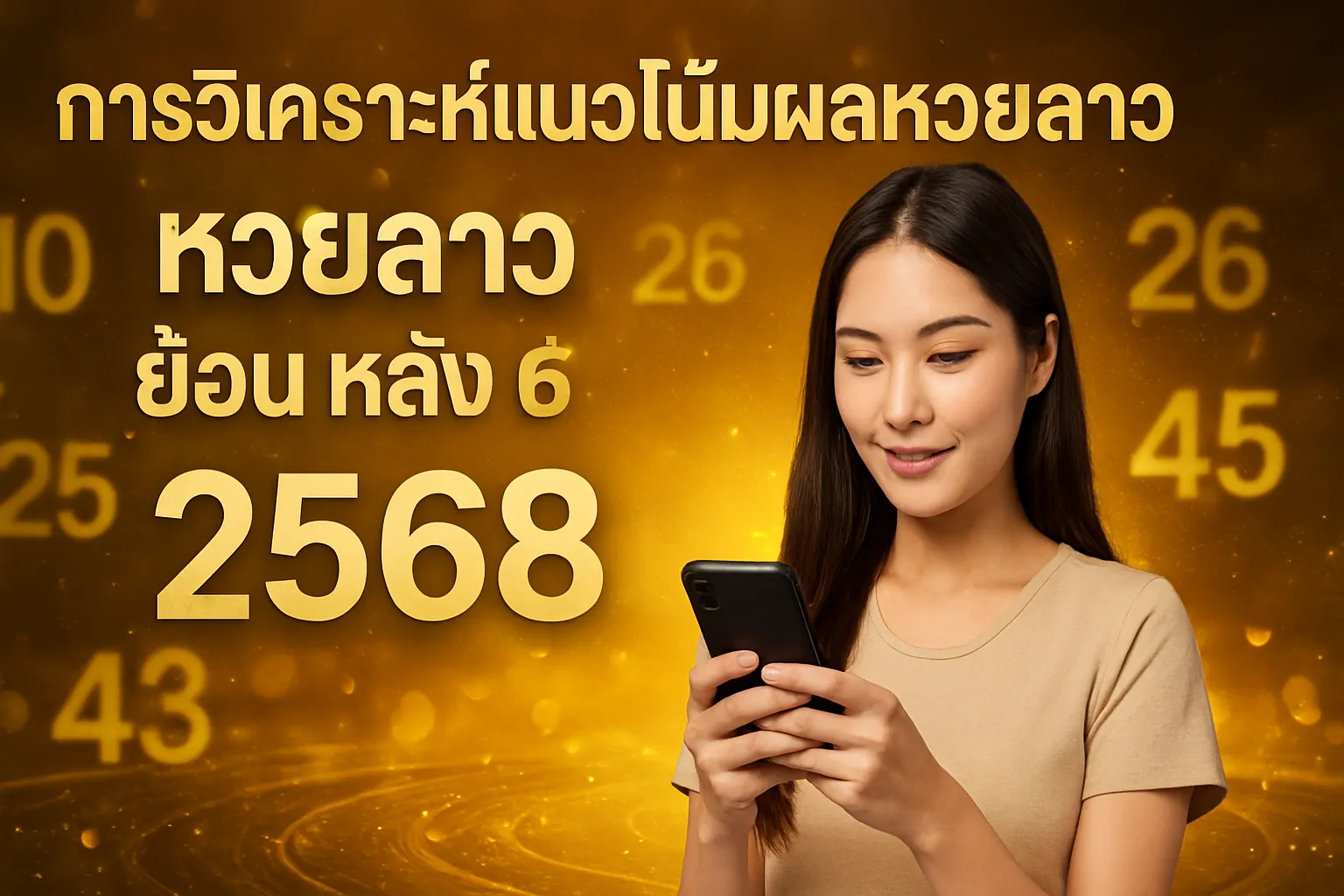ภาพประกอบหัวข้อ การวิเคราะห์แนวโน้มผลหวยลาว