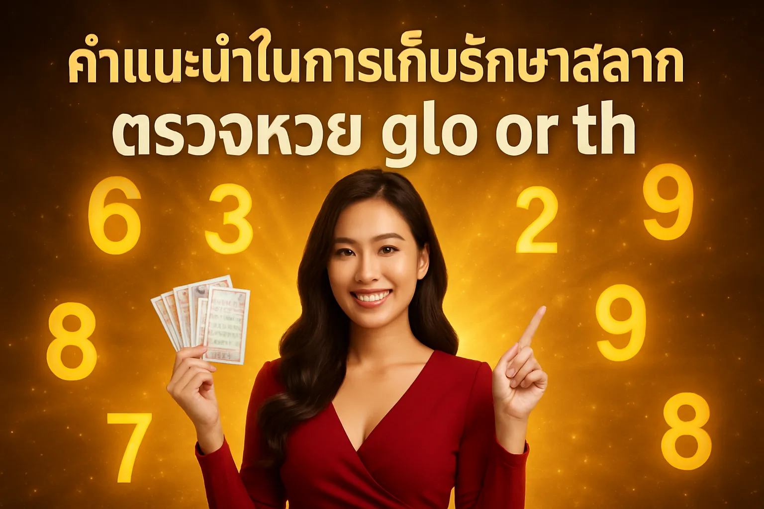 ภาพประกอบหัวข้อ คำแนะนำในการเก็บรักษาสลาก