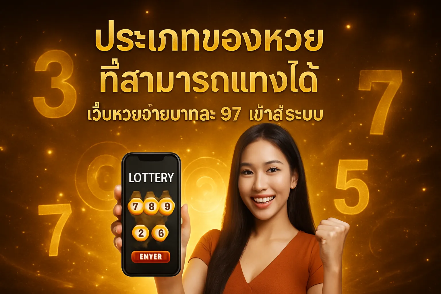 ภาพประกอบหัวข้อ ประเภทของหวยที่สามารถแทงได้