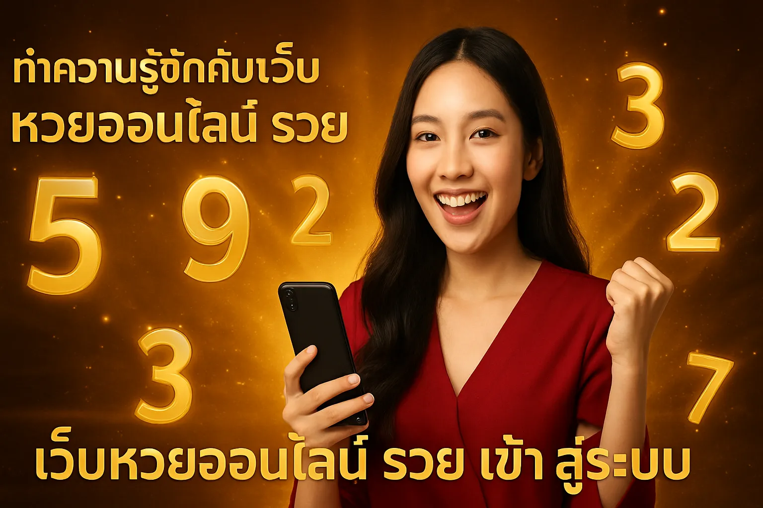 ภาพประกอบหัวข้อ ทำความรู้จักกับเว็บหวยออนไลน์ รวย