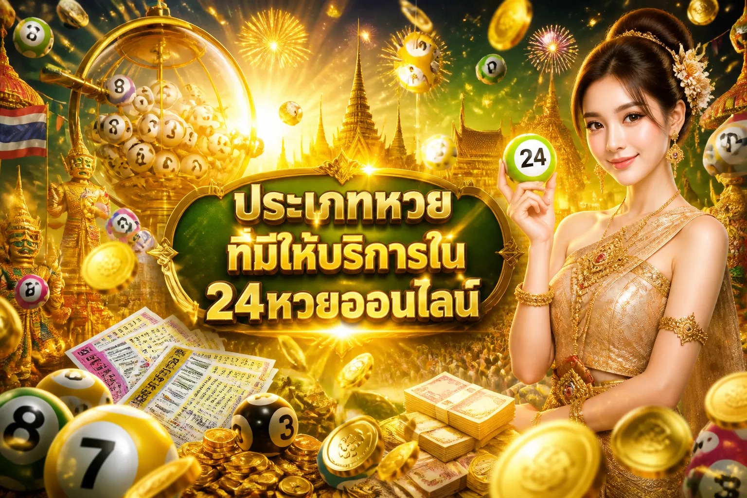 ภาพประกอบหัวข้อ ประเภทหวยที่มีให้บริการใน 24หวยออนไลน์