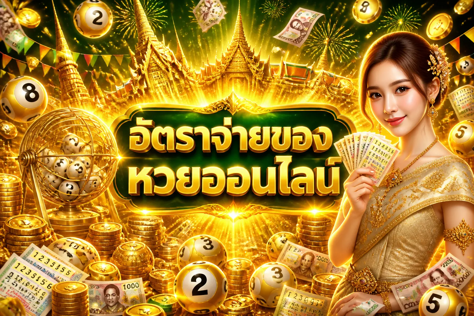ภาพประกอบหัวข้อ อัตราจ่ายของหวยออนไลน์