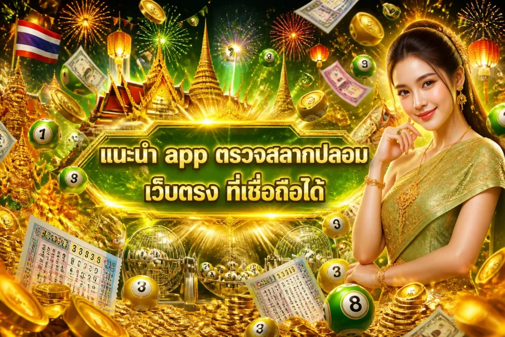 ภาพประกอบหัวข้อ แนะนำ app ตรวจสลากปลอม เว็บตรง ที่เชื่อถือได้ — app ตรวจสลากปลอม เว็บตรง