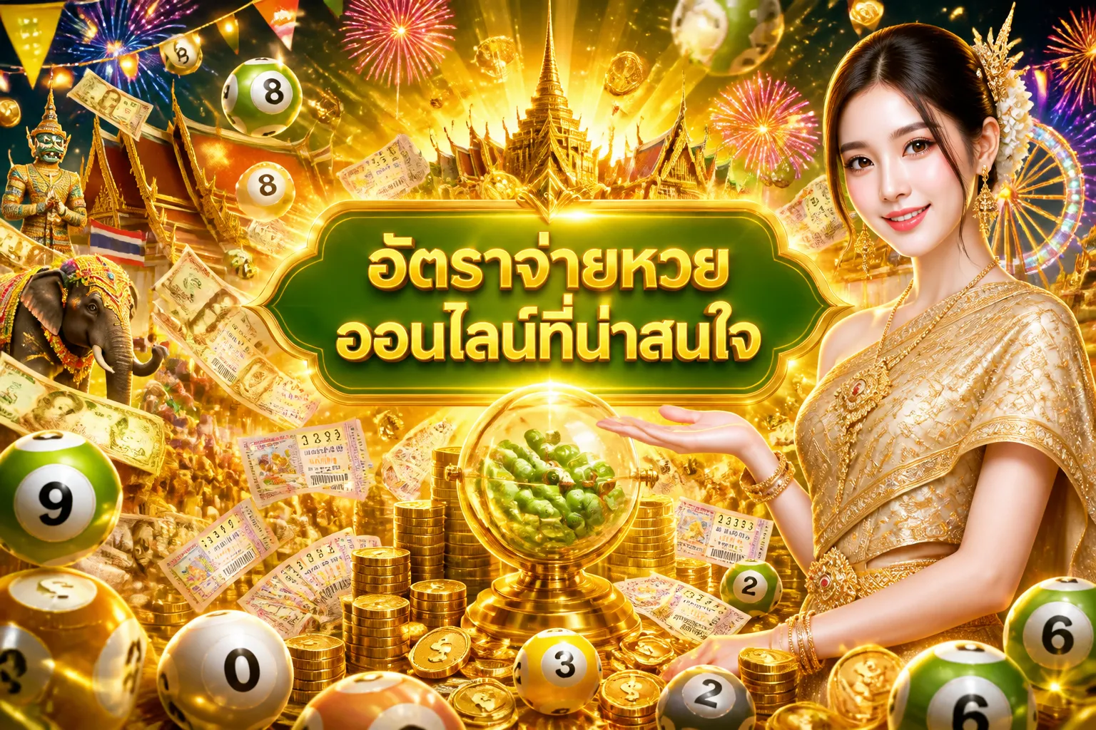 ภาพประกอบหัวข้อ อัตราจ่ายหวยออนไลน์ที่น่าสนใจ