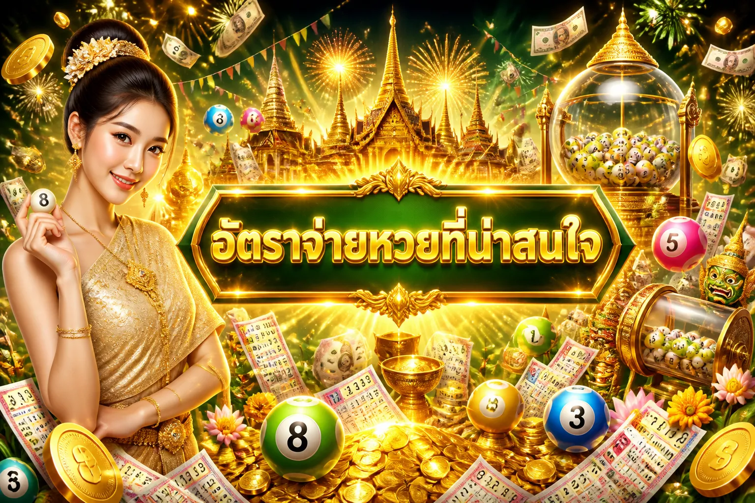 ภาพประกอบหัวข้อ อัตราจ่ายหวยที่น่าสนใจ