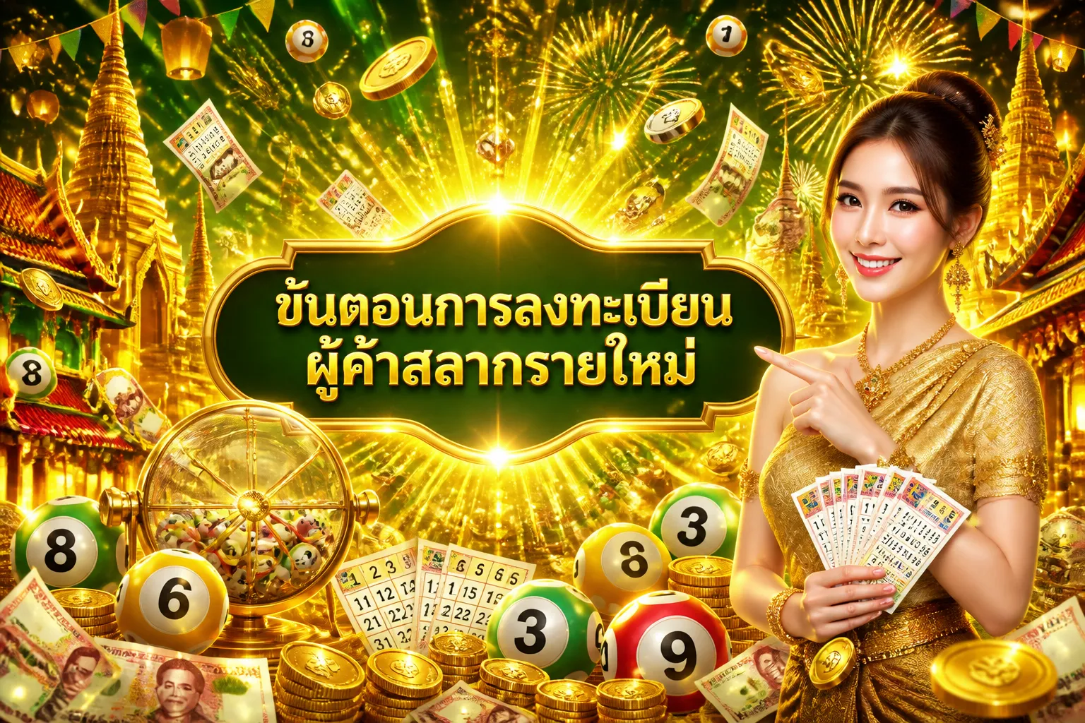 ภาพประกอบหัวข้อ ขั้นตอนการลงทะเบียนผู้ค้าสลากรายใหม่