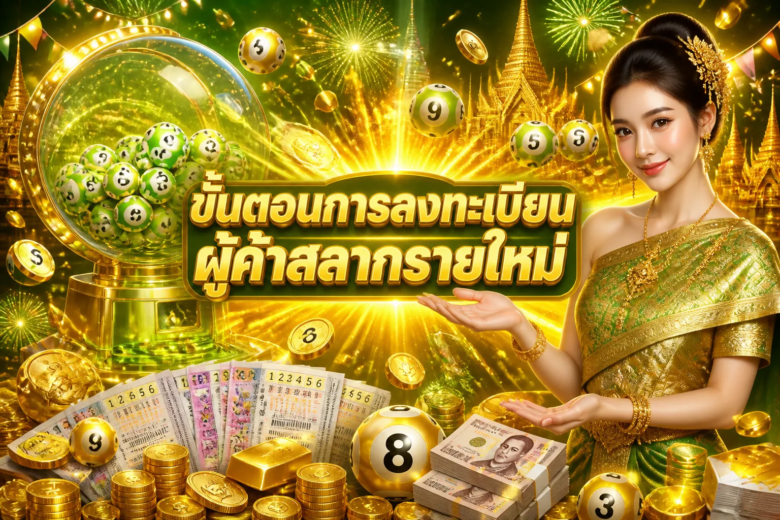 ภาพประกอบหัวข้อ ขั้นตอนการลงทะเบียนผู้ค้าสลากรายใหม่